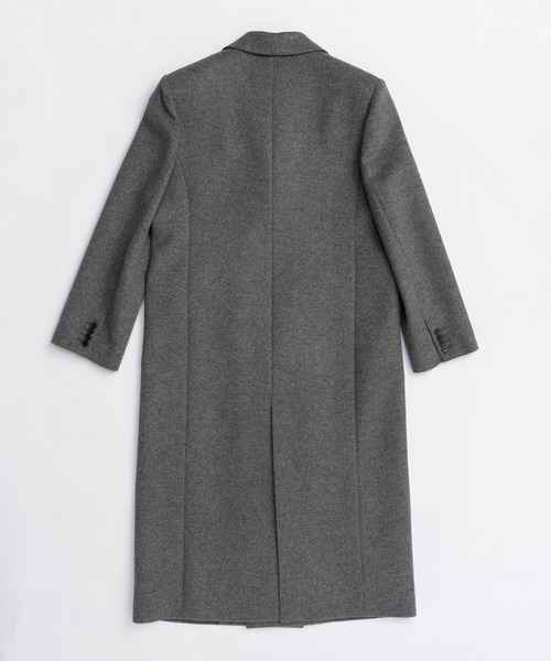 PRANK PROJECT（プランクプロジェクト）の「ナローダブルコート / Narrow double coat（チェスターコート・レディース・グレー/ブラック/マルチ・FREE）」の10枚目の写真
