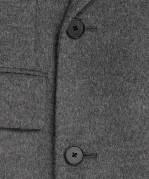 PRANK PROJECT（プランクプロジェクト）の「ナローダブルコート / Narrow double coat（チェスターコート・レディース・グレー/ブラック/マルチ・FREE）」の9枚目の写真