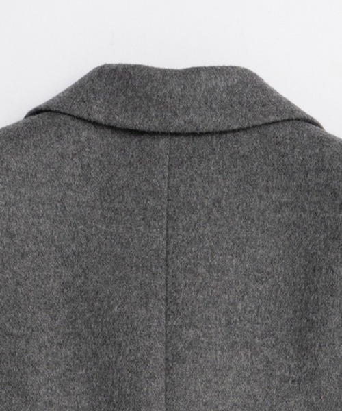 PRANK PROJECT（プランクプロジェクト）の「ナローダブルコート / Narrow double coat（チェスターコート・レディース・グレー/ブラック/マルチ・FREE）」の15枚目の写真