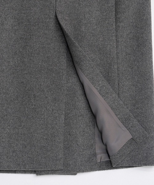 PRANK PROJECT（プランクプロジェクト）の「ナローダブルコート / Narrow double coat（チェスターコート・レディース・グレー/ブラック/マルチ・FREE）」の16枚目の写真