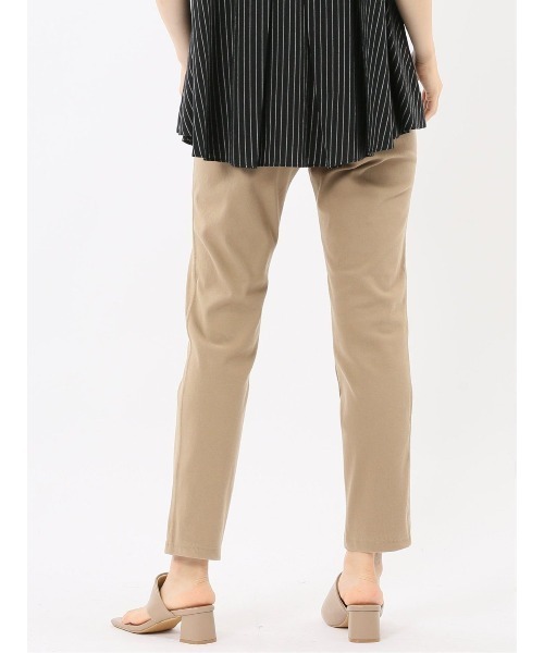 m.f.editorial（エムエフエディトリアル）の「【ストレッチ】m.f.エディトリアル レディース ニットツイル レギンスパンツ（その他パンツ・レディース・グレー系その他2/ベージュ/ネイビー/ブラック/カーキ・MEDIUM）」の21枚目の写真