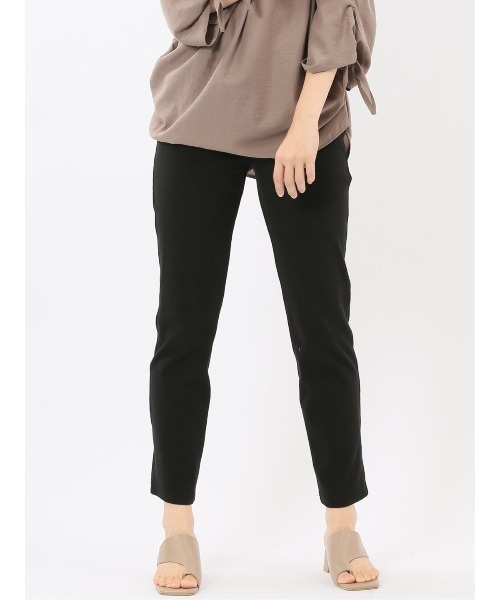 m.f.editorial（エムエフエディトリアル）の「【ストレッチ】m.f.エディトリアル レディース ニットツイル レギンスパンツ（その他パンツ・レディース・グレー系その他2/ベージュ/ネイビー/ブラック/カーキ・MEDIUM）」の19枚目の写真