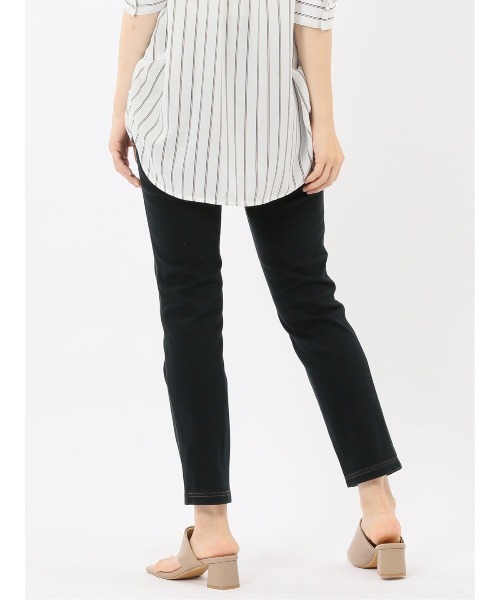 m.f.editorial（エムエフエディトリアル）の「【ストレッチ】m.f.エディトリアル レディース ニットツイル レギンスパンツ（その他パンツ・レディース・グレー系その他2/ベージュ/ネイビー/ブラック/カーキ・MEDIUM）」の12枚目の写真