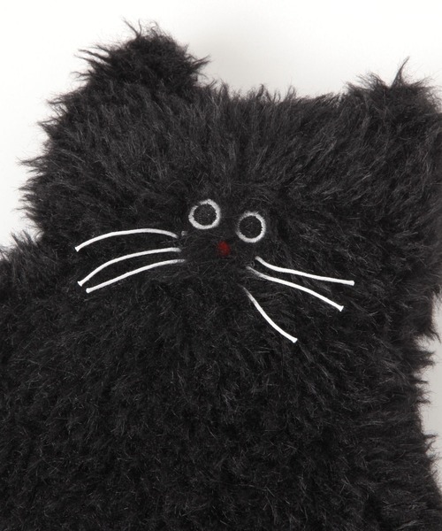 studio CLIP(スタディオクリップ)の「Finissage Home ミネット湯たんぽ(クッション/クッションカバー・レディース・ブラック/ホワイト・FREE)」の19枚目の写真