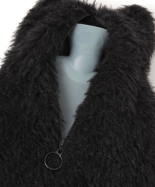 studio CLIP(スタディオクリップ)の「Finissage Home ミネット湯たんぽ(クッション/クッションカバー・レディース・ブラック/ホワイト・FREE)」の16枚目の写真