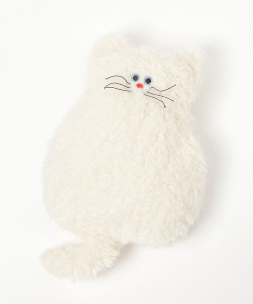 studio CLIP(スタディオクリップ)の「Finissage Home ミネット湯たんぽ(クッション/クッションカバー・レディース・ブラック/ホワイト・FREE)」の12枚目の写真