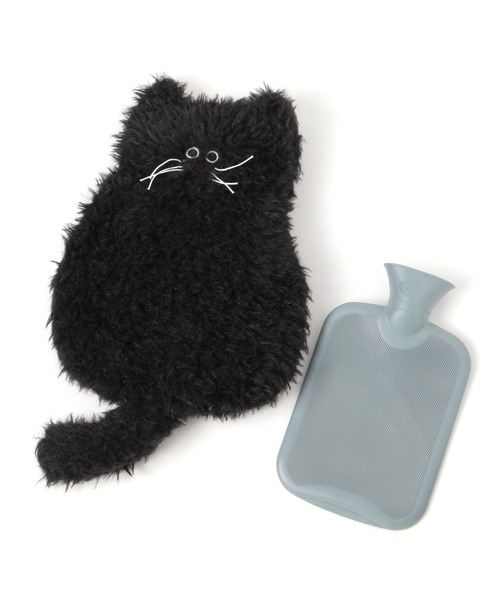 studio CLIP(スタディオクリップ)の「Finissage Home ミネット湯たんぽ(クッション/クッションカバー・レディース・ブラック/ホワイト・FREE)」の15枚目の写真