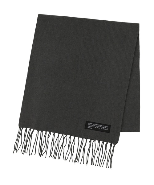 ZUCCa(ズッカ)の「ウールマフラー / ストール / S(ストール/ショール・レディース・グリーン/オレンジ/ボルドー/グレー/ブラック・FREE)」の3枚目の写真