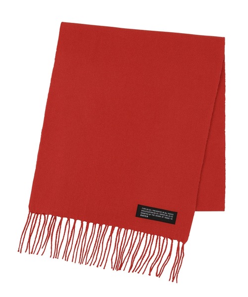 ZUCCa(ズッカ)の「ウールマフラー / ストール / S(ストール/ショール・レディース・グリーン/オレンジ/ボルドー/グレー/ブラック・FREE)」の5枚目の写真