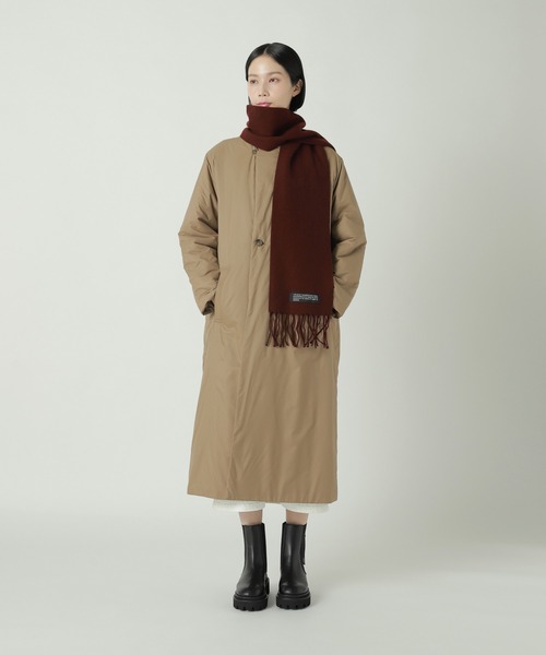 ZUCCa(ズッカ)の「ウールマフラー / ストール / S(ストール/ショール・レディース・グリーン/オレンジ/ボルドー/グレー/ブラック・FREE)」の10枚目の写真