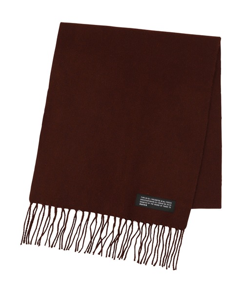 ZUCCa(ズッカ)の「ウールマフラー / ストール / S(ストール/ショール・レディース・グリーン/オレンジ/ボルドー/グレー/ブラック・FREE)」の8枚目の写真