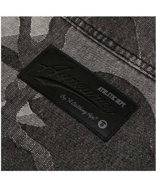 AAPE BY A BATHING APE（エーエイプバイアベイシングエイプ）の「AAPE MAIN LONG SLEEVE SHIRT(camouflage)（シャツ/ブラウス・メンズ・ライトブラック/ライトブルー・MEDIUM/LARGE/SMALL/X-LARGE）」の5枚目の写真