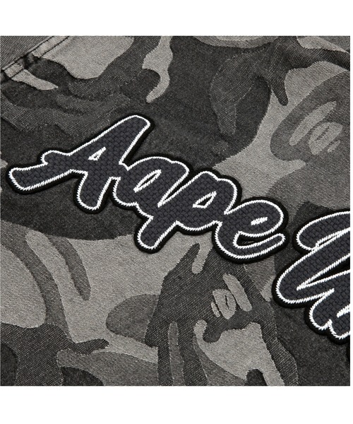 AAPE BY A BATHING APE（エーエイプバイアベイシングエイプ）の「AAPE MAIN LONG SLEEVE SHIRT(camouflage)（シャツ/ブラウス・メンズ・ライトブラック/ライトブルー・MEDIUM/LARGE/SMALL/X-LARGE）」の6枚目の写真