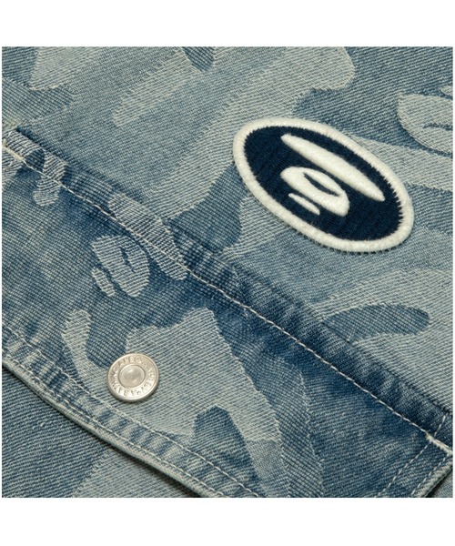 AAPE BY A BATHING APE（エーエイプバイアベイシングエイプ）の「AAPE MAIN LONG SLEEVE SHIRT(camouflage)（シャツ/ブラウス・メンズ・ライトブラック/ライトブルー・MEDIUM/LARGE/SMALL/X-LARGE）」の8枚目の写真