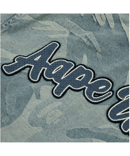 AAPE BY A BATHING APE（エーエイプバイアベイシングエイプ）の「AAPE MAIN LONG SLEEVE SHIRT(camouflage)（シャツ/ブラウス・メンズ・ライトブラック/ライトブルー・MEDIUM/LARGE/SMALL/X-LARGE）」の10枚目の写真