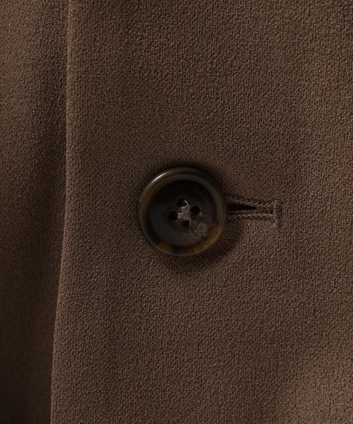 OMNES(オムネス)の「OMNES Another Edition ストレッチ梨地ワイドシルエット2Bテーラードジャケット tailored jacket(テーラードジャケット・メンズ・ベージュ/ブルー・L/M)」の6枚目の写真