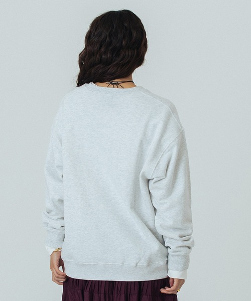 ROSE BUD(ローズバッド)の「【WEB・一部店舗限定】ANIMAL PRINT SWEAT(スウェット・レディース・ブルー/ライトグレー/チャコールグレー・ONE SIZE)」の10枚目の写真