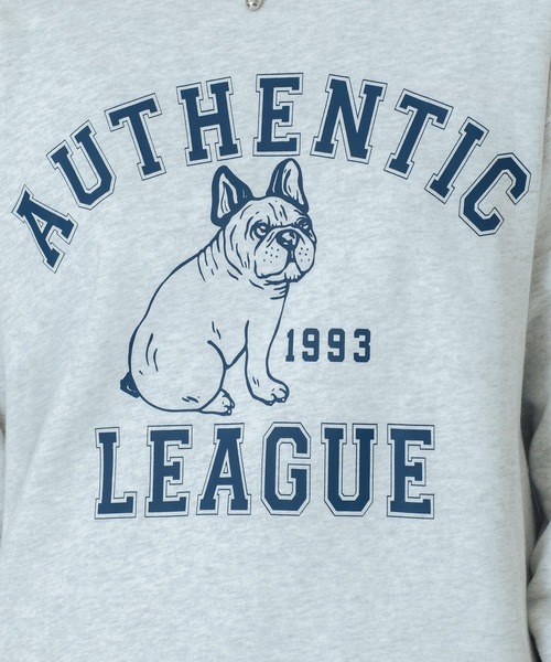 ROSE BUD(ローズバッド)の「【WEB・一部店舗限定】ANIMAL PRINT SWEAT(スウェット・レディース・ブルー/ライトグレー/チャコールグレー・ONE SIZE)」の11枚目の写真