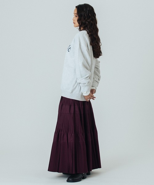 ROSE BUD(ローズバッド)の「【WEB・一部店舗限定】ANIMAL PRINT SWEAT(スウェット・レディース・ブルー/ライトグレー/チャコールグレー・ONE SIZE)」の16枚目の写真