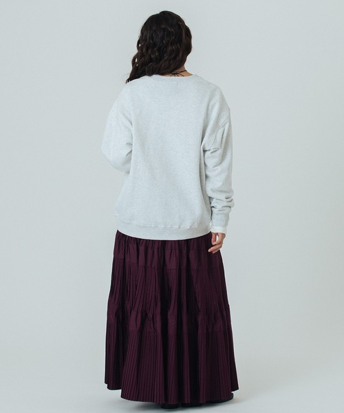 ROSE BUD(ローズバッド)の「【WEB・一部店舗限定】ANIMAL PRINT SWEAT(スウェット・レディース・ブルー/ライトグレー/チャコールグレー・ONE SIZE)」の19枚目の写真