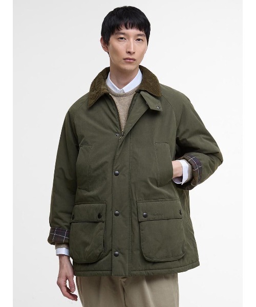 Barbour(バブアー)の「【BEDALE / ビデイル】中綿 ジャケット オーバーサイズフィット(ブルゾン・メンズ・オリーブ/ブラック・40/38/36/34)」の4枚目の写真