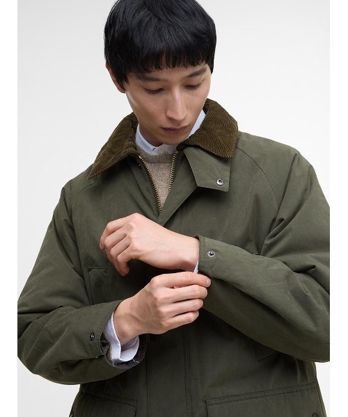 Barbour(バブアー)の「【BEDALE / ビデイル】中綿 ジャケット オーバーサイズフィット(ブルゾン・メンズ・オリーブ/ブラック・40/38/36/34)」の7枚目の写真