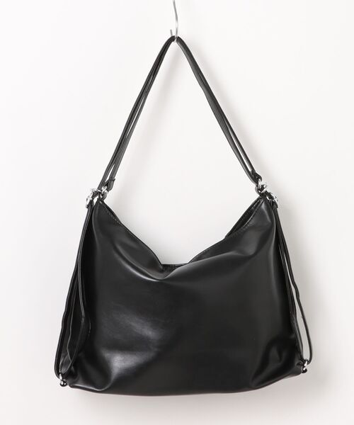 Chiina(チーナ)の「Chiina /【2way】 大容量 ベルテッドショルダーバッグ(ショルダーバッグ・レディース・グレー/オフホワイト/ブラウン/ブラック・FREE)」の7枚目の写真