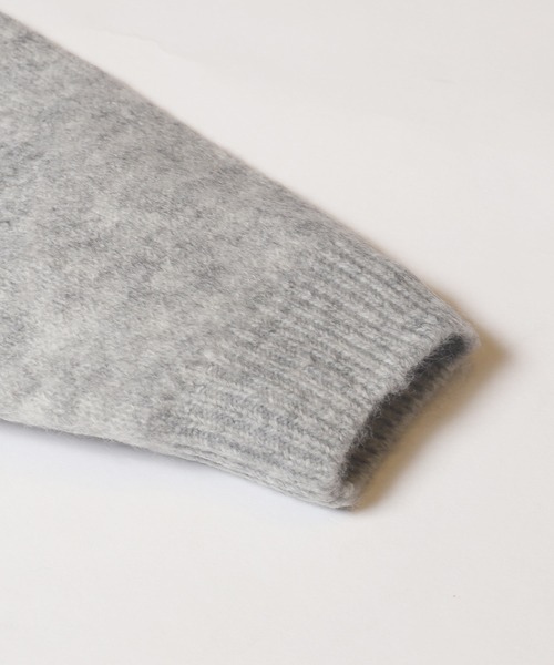 coca（coca）（コカ）の「【WEB限定セール】キッズ　親子お揃いアソートロゴニットトップス（ニット/セーター・キッズ・ライトベージュ/ブラウン/ライトグレー/ネイビー・120/130/140/150）」の21枚目の写真