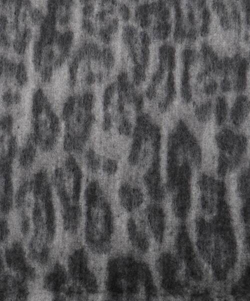 le.coeur blanc（ルクールブラン）の「《WEB限定アイテム》レオパードシャギーマフラー（マフラー・レディース・ベージュ/グレー・FREE）」の8枚目の写真