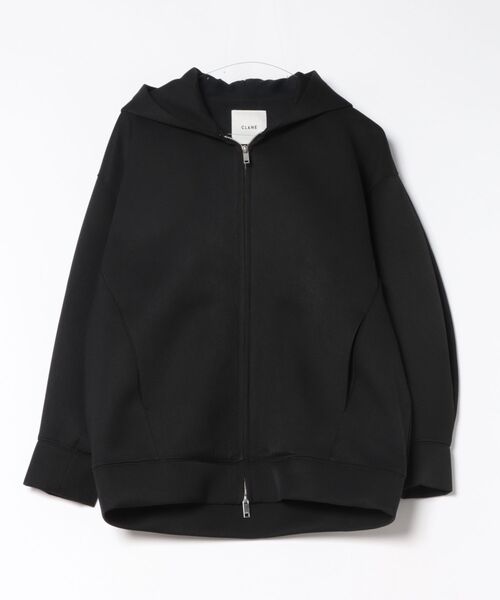 CLANE（クラネ）の「CLANE/クラネ/CONSTRUCTIVE HOODIE（パーカー・レディース・ブラック/ベージュ/その他24・1）」の2枚目の写真