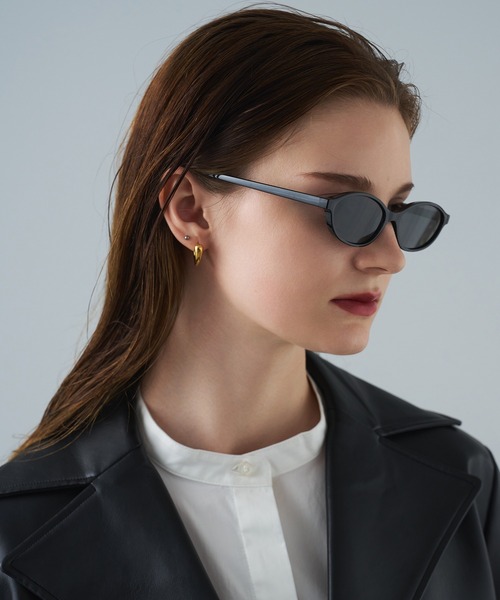 NUEF (ヌエフ)の「キャッツアイ型サングラス|カラーレンズ|トレンド|紫外線対策|UVカット|サングラス|NUEF|COLOR SUNGLASSES(サングラス・レディース・ライトブラウン/ブラウン/ブラック/カーキ・FREE)」の9枚目の写真