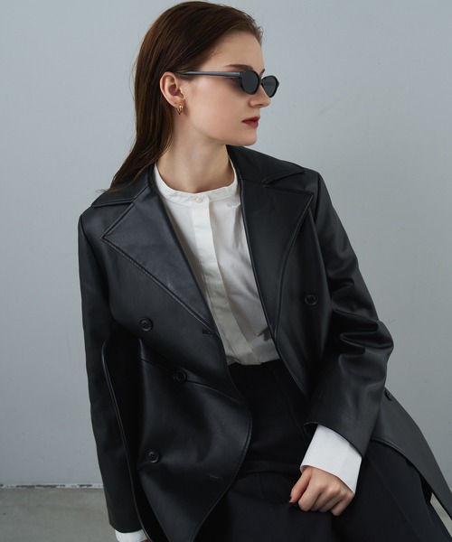 NUEF (ヌエフ)の「キャッツアイ型サングラス|カラーレンズ|トレンド|紫外線対策|UVカット|サングラス|NUEF|COLOR SUNGLASSES(サングラス・レディース・ライトブラウン/ブラウン/ブラック/カーキ・FREE)」の13枚目の写真