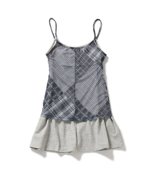 PERVERZE（パーバーズ）の「Layering Camisole（キャミソール・レディース・ベージュ/グレー・FREE）」の3枚目の写真