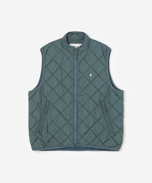 Gymphlex | ナイロンタフタ スタンドカラーダウンベスト MEN（ダウン