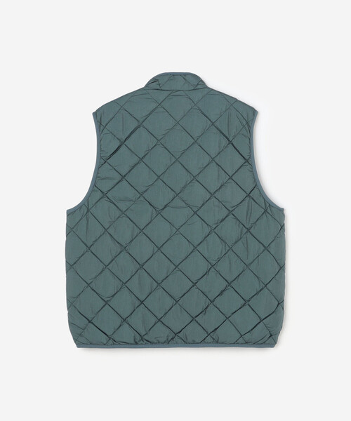 セール】Gymphlex | ナイロンタフタ スタンドカラーダウンベスト MEN