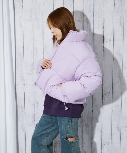 セール】《ショート丈×ボリュームシルエット》レディース 中綿ブルゾン