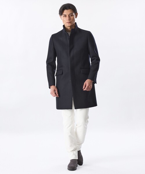 ウールスタンドカラーコート（その他アウター）｜EPOCA UOMO