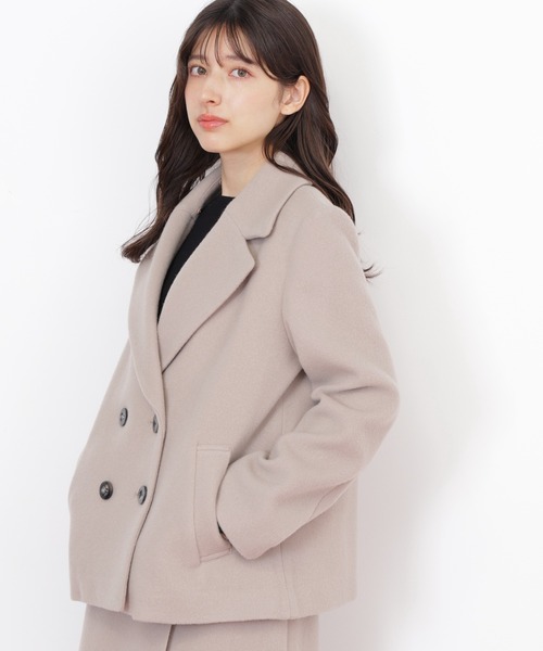 セール】◇フェイクファー衿付ジャケット（その他アウター）｜JILL by