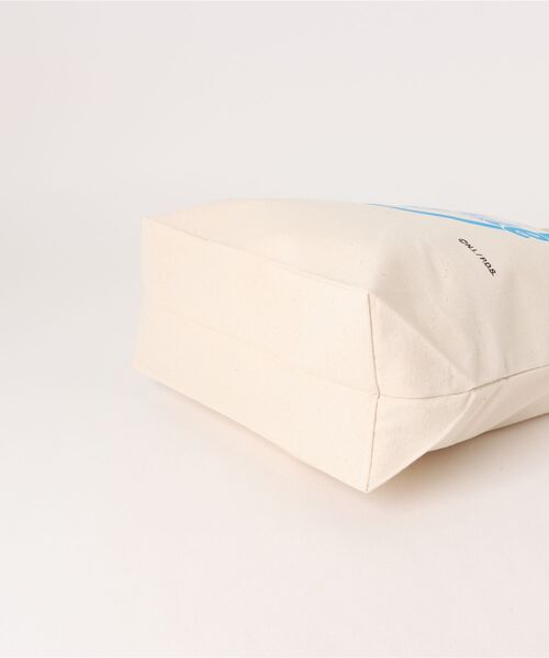 ANGEL BLUE(エンジェルブルー)の「エンジェルブルー トートバッグ 丸ロゴ(トートバッグ・レディース・ブラック系/アイボリー系・ONE SIZE)」の4枚目の写真