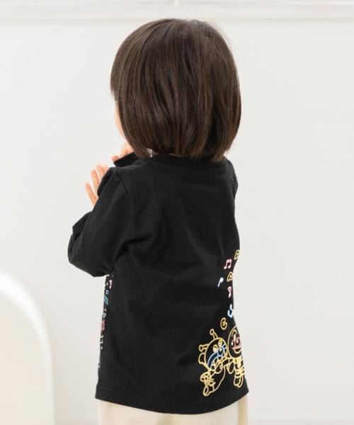 ANPANMAN KIDS COLLECTION（アンパンマンキッズコレクション）の「光るミュージックネオン長袖Tシャツ（Tシャツ/カットソー・キッズ・ブラック・120cm/110cm/100cm/90cm/80ｃｍ）」の2枚目の写真