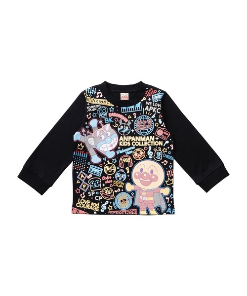 ANPANMAN KIDS COLLECTION（アンパンマンキッズコレクション）の「光るミュージックネオン長袖Tシャツ（Tシャツ/カットソー・キッズ・ブラック・120cm/110cm/100cm/90cm/80ｃｍ）」の3枚目の写真