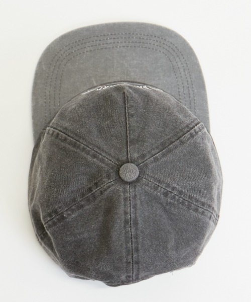 FRUIT OF THE LOOM（フルーツオブザルーム）の「【FRUIT OF THE LOOM/フルーツ オブ ザ ルーム】 EX PIGMENT 5PANEL BB CAP/ピグメント/ユニセックス【WEB限定】（キャップ・メンズ・ブラック/アイボリー・フリー）」の6枚目の写真