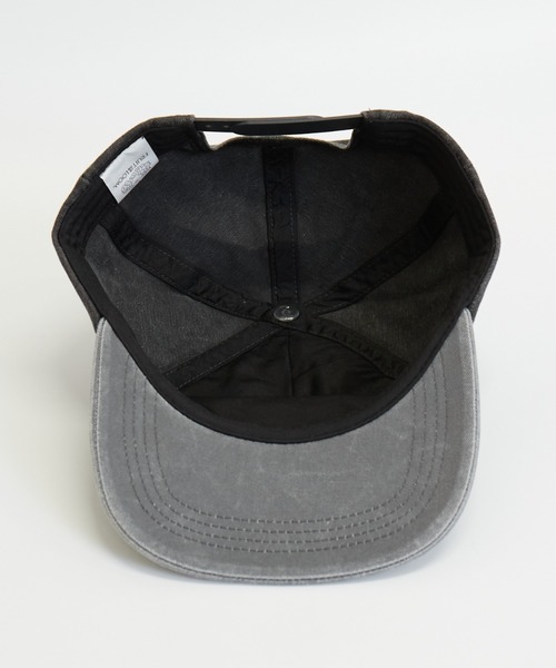 FRUIT OF THE LOOM（フルーツオブザルーム）の「【FRUIT OF THE LOOM/フルーツ オブ ザ ルーム】 EX PIGMENT 5PANEL BB CAP/ピグメント/ユニセックス【WEB限定】（キャップ・メンズ・ブラック/アイボリー・フリー）」の5枚目の写真