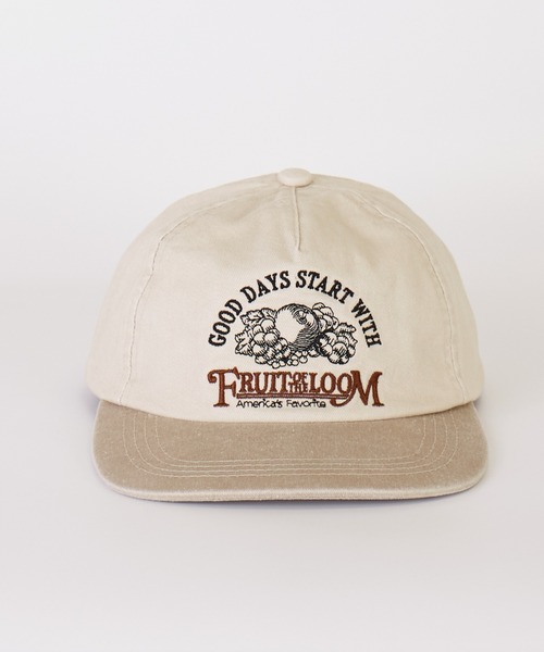 FRUIT OF THE LOOM（フルーツオブザルーム）の「【FRUIT OF THE LOOM/フルーツ オブ ザ ルーム】 EX PIGMENT 5PANEL BB CAP/ピグメント/ユニセックス【WEB限定】（キャップ・メンズ・ブラック/アイボリー・フリー）」の19枚目の写真