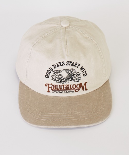 FRUIT OF THE LOOM（フルーツオブザルーム）の「【FRUIT OF THE LOOM/フルーツ オブ ザ ルーム】 EX PIGMENT 5PANEL BB CAP/ピグメント/ユニセックス【WEB限定】（キャップ・メンズ・ブラック/アイボリー・フリー）」の15枚目の写真