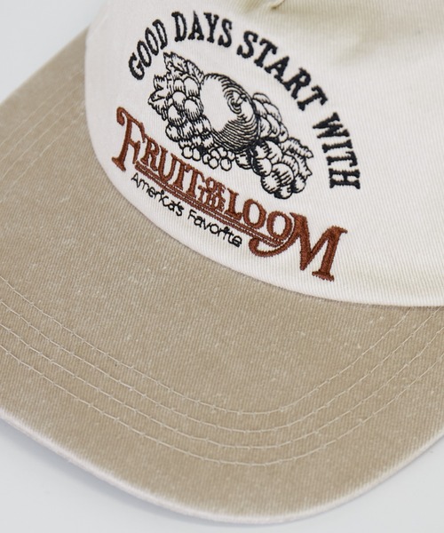 FRUIT OF THE LOOM（フルーツオブザルーム）の「【FRUIT OF THE LOOM/フルーツ オブ ザ ルーム】 EX PIGMENT 5PANEL BB CAP/ピグメント/ユニセックス【WEB限定】（キャップ・メンズ・ブラック/アイボリー・フリー）」の13枚目の写真