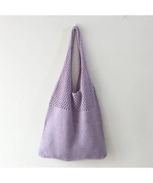 編みニットバッグ pk801