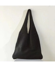 編みニットバッグ pk801