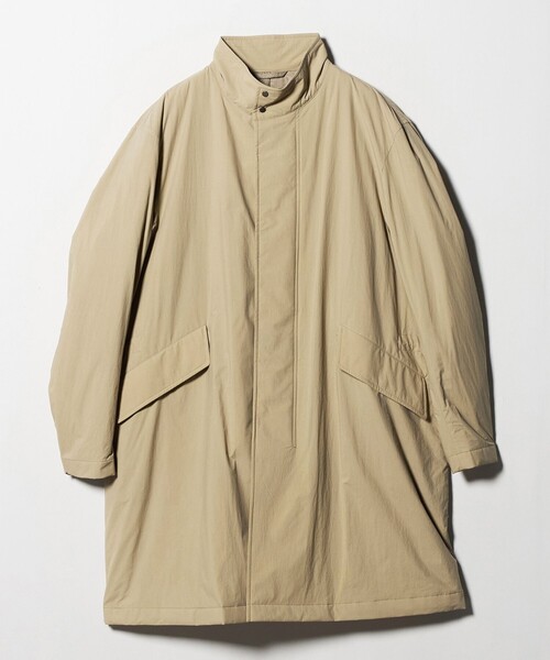 green label relaxing（グリーンレーベルリラクシング）の「A+ ナイロン パデット モッズ スタンド コート -撥水・保温-（モッズコート・メンズ・ブラック/ベージュ・XL/S/L/M）」の8枚目の写真