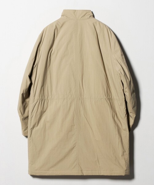 green label relaxing（グリーンレーベルリラクシング）の「A+ ナイロン パデット モッズ スタンド コート -撥水・保温-（モッズコート・メンズ・ブラック/ベージュ・XL/S/L/M）」の9枚目の写真